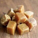 Cube shaped jaggery